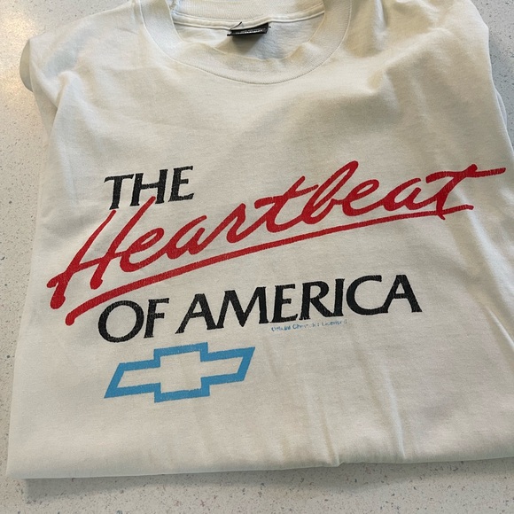 Screen Stars Other - SOLD!!!     Mens White Graphic short sleeve T-Shirt. Size Large